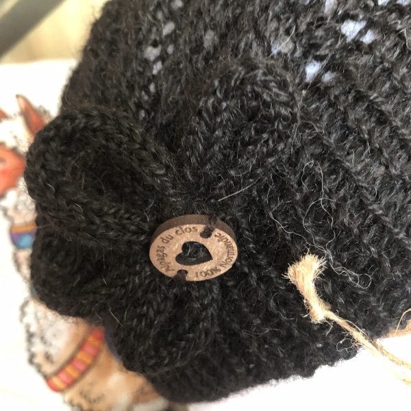 bonnet coquille noire – Image 3