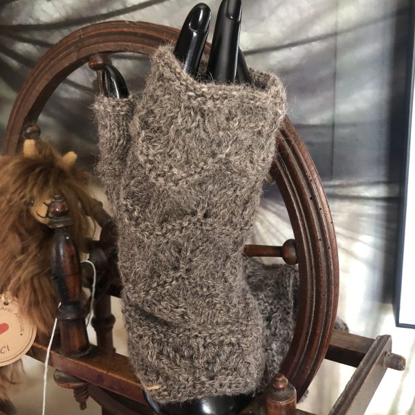 Mitaines en laine d'alpaga Pearl – Image 2